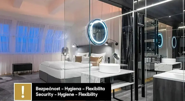 Двухместный номер с дополнительным спальным местом Deluxe Pytloun Boutique Hotel Prague