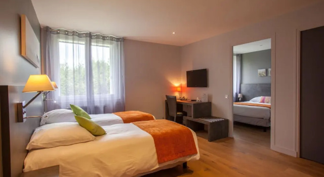 Номер Standard Cozy hôtel logis Morlaix