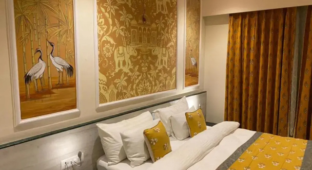 Номер Deluxe Panna Vilas - A Lake Facing Boutique Hotel
