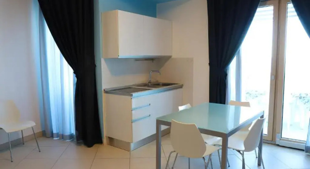 Апартаменты c 1 комнатой с балконом и с видом на море Residence Mareamare