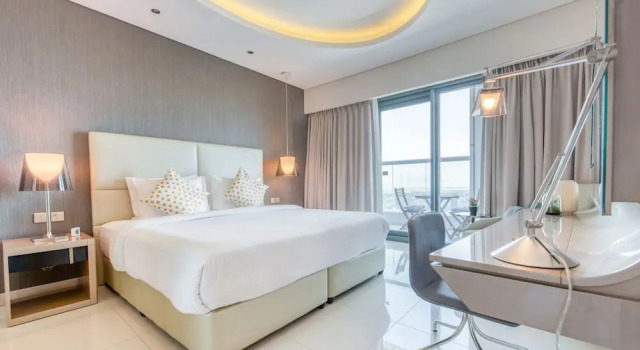 Апартаменты Deluxe c 1 комнатой с балконом Maison Privee - Cool Dubai Apt next Burj Khalifa & Design District