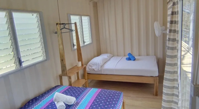 Четырёхместный номер Economy рядом с пляжем Casa Maya Eco Lodge