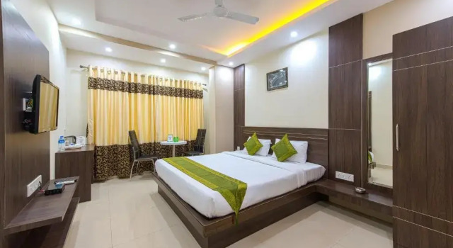 Номер Standard Treebo Globe International, Near Kalighat Mandir