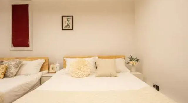 Кровать в общем номере Xiaozhu Homestay (Shaanxi South Road)