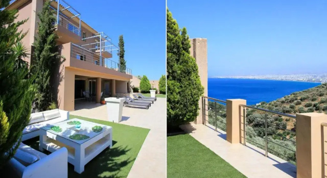 Вилла Villa Yiorgos Heated Pool Seaview