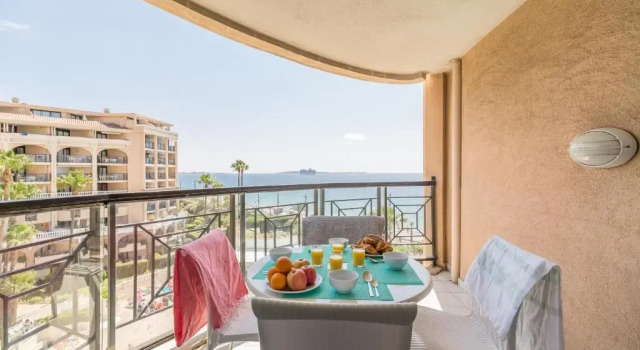Апартаменты c 1 комнатой с видом на море Résidence Pierre & Vacances Cannes Verrerie