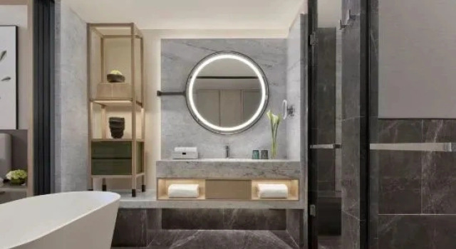 Standard Quadruple Club room with view Liyang Marriott Hotel