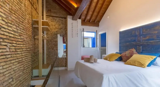 Трёхместные апартаменты с 2 комнатами Living4malaga Skyline Apartments