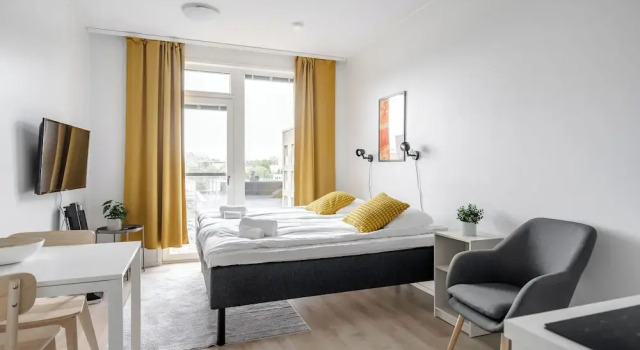 Двухместная студия Standard Hiisi Homes Turku Herttuankulma