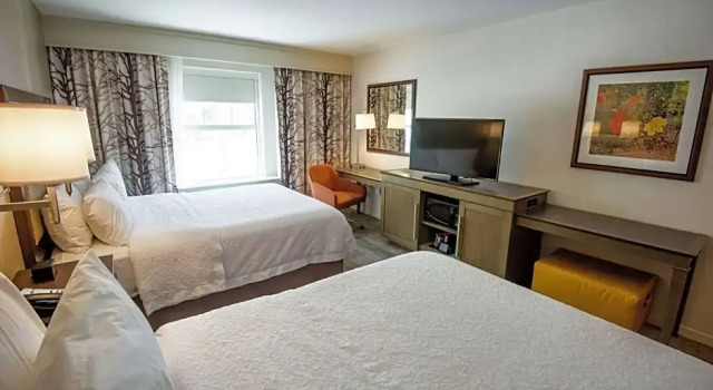 Четырёхместный люкс Hampton Inn & Suites Manchester, Vt