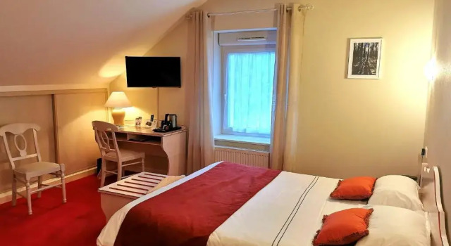 Двухместный номер Standard Logis Hôtel les Chatelminés