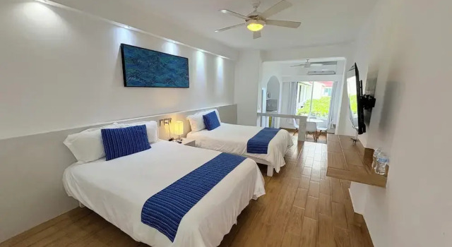 Четырёхместная студия Standard Цокольный этаж Cancun Plaza - Best Beach
