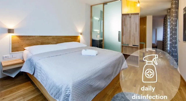 Luksusowy trzyosobowy pokój Hotel Wolf