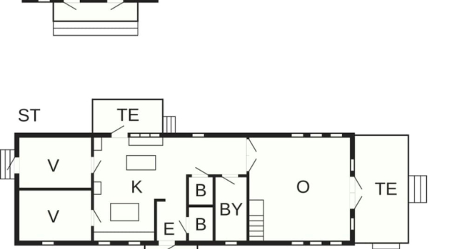 Коттедж Seaside Cottage With Patio and Grill