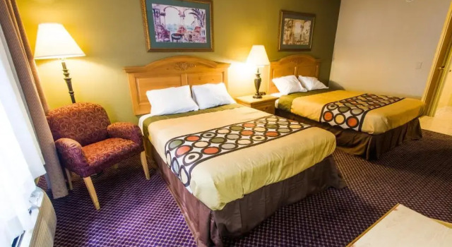 Четырёхместный номер Standard Super 8 by Wyndham Marana/Tucson Area