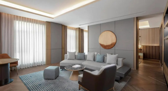 Двухместный клубный люкс Executive c 1 комнатой Courtyard Taiyuan