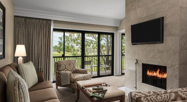 Двухместный люкс Classic c 1 комнатой с видом на поле для гольфа Silverado Resort