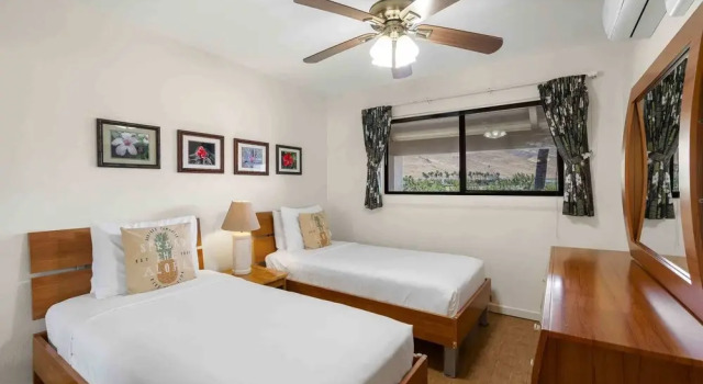 Lauloa 410 - Top Floor, Oceanfront Lanai, Molokini & Halaeakala Views, Split A/C