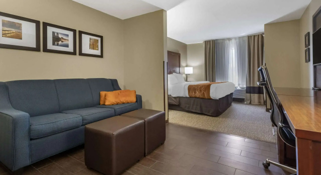Двухместный люкс Comfort Suites Bridgeport - Clarksburg