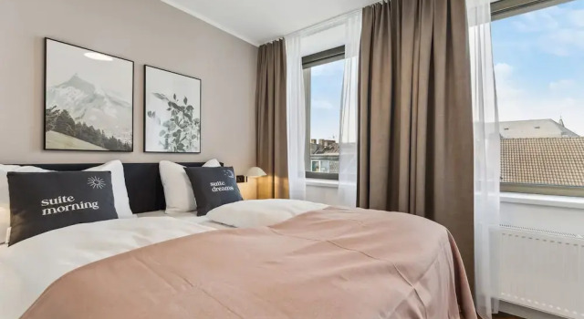 Люкс c 1 комнатой Limehome Oberhausen Paul-Reusch-Str