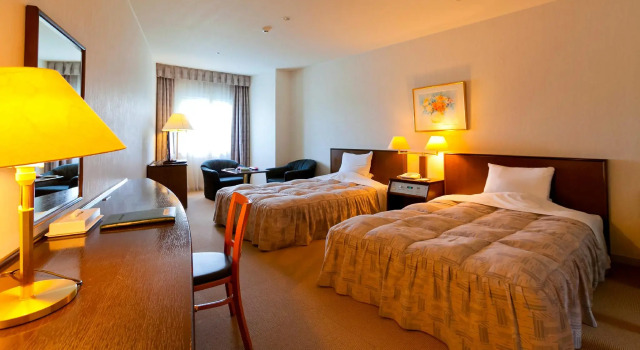 Двухместный номер Standard KAMENOI HOTEL Aomori Makado