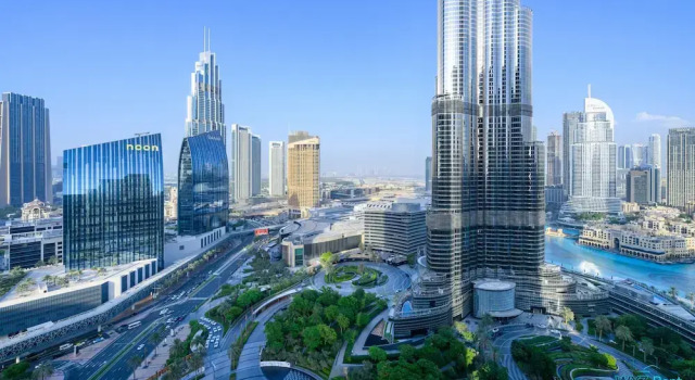 3 BDs Address Opera-Burj Khalifa, Забронировать Апартаменты/квартира Дубай Эмират Дубай, рядом с Дубайский аквариум