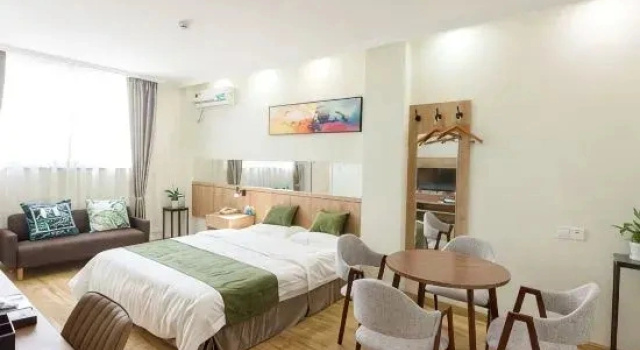 Двухместный люкс Superior GreenTree Inn Zhenjiang Yangzhong Central Market Gangdong Bei Road