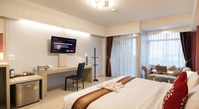 Двухместный номер Deluxe Tubtim Siam Suvarnabhumi Hotel