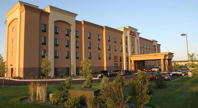 Кровать в общем номере Hampton Inn & Suites Billings West I-90