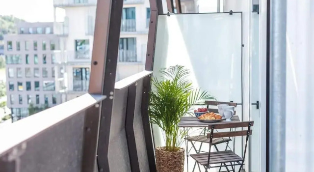 Апартаменты Modern and luxurious 2 Bed Room with west facing balcony in OSLO BARCODE