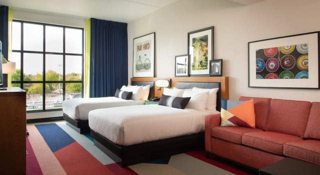 Люкс c 1 комнатой Hotel Indigo - Madison Downtown by IHG