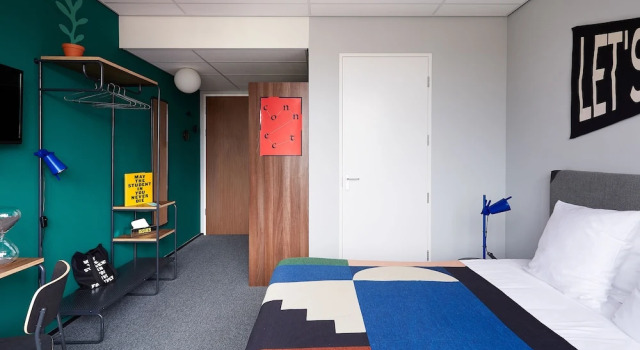 Двухместный люкс The Social Hub Amsterdam West