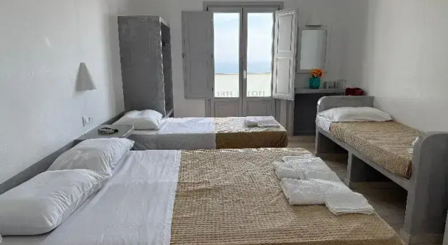 Семейный номер Standard с балконом и с видом на море Hotel Hellas