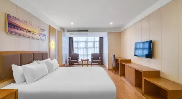 Двухместный люкс Executive с красивым видом из окна Huzhou Zhongwu Grand Hotel (Taihu Moon Bay)
