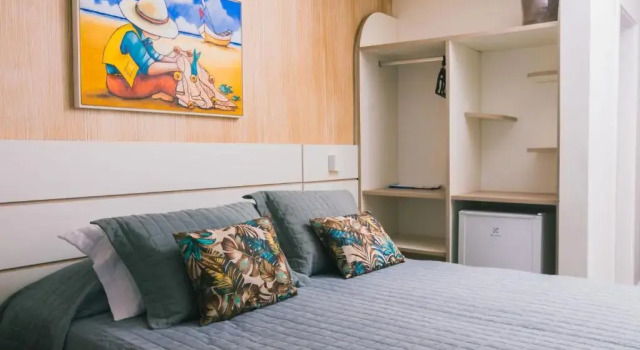 Двухместный номер Deluxe с видом на море Hotel VillaReal Guaratuba - Caieiras