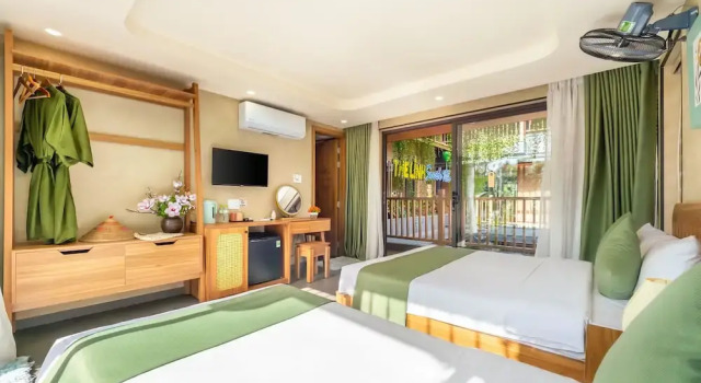 Номер Deluxe The Linh Seaside Villa Hoi An