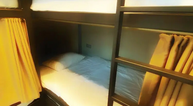Кровать в общем номере Хостел Nomad Hostel Karakoy