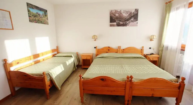 Трёхместный номер Standard Hotel Des Alpes