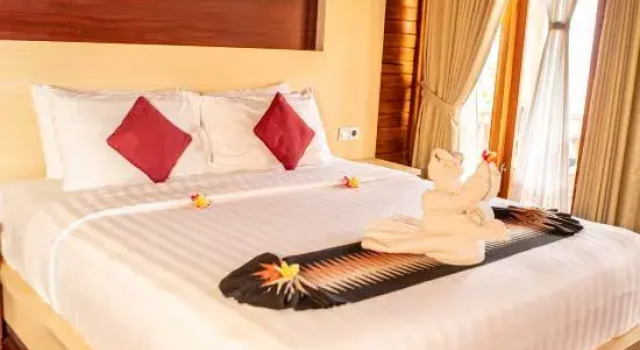 Camera doppia Deluxe con vista mare Sunrise Cottage