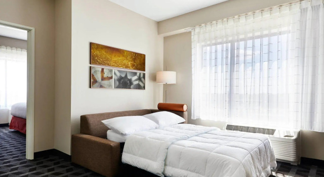 Двухместный люкс c 1 комнатой TownePlace Suites by Marriott St. Louis OFallon