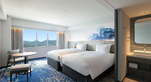Номер Superior с видом на горы Grand Mercure Beppu Bay Resort & Spa