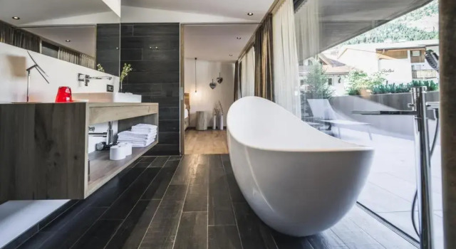 Люкс с видом на горы Hotel Chalet S