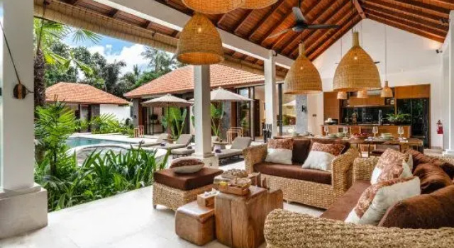 Villa Le Lotus Bleu by BaliSuperHost, Rezervovat Vila Chaty v Bali, Chalupa