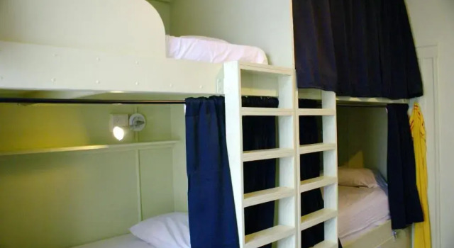 Кровать в общем номере Adelaide Hostel