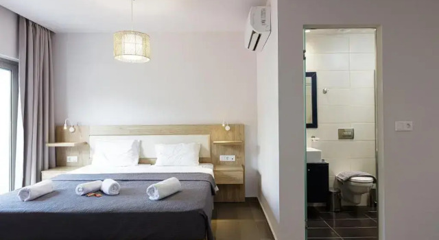 Четырёхместный номер Standard с частичным видом на море Gorgona Hotel