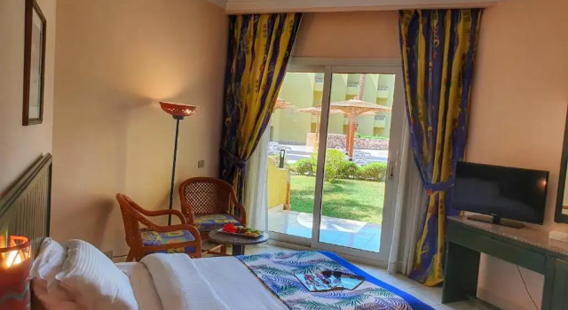 Standaard kamer uitzicht op de tuin Eurotel Palm Beach Resort