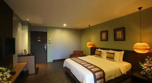 Двухместный номер Deluxe Bangkok Inter Place
