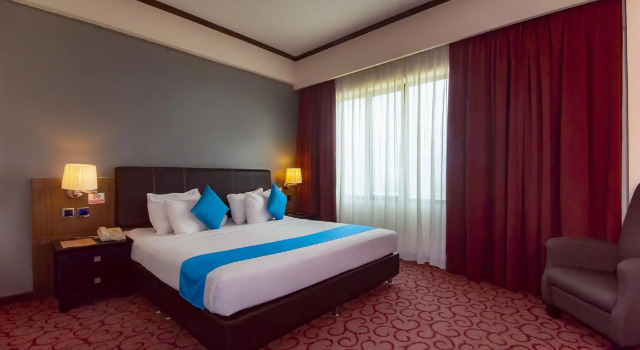 O podwyższonym standardzie dwuosobowy pokój Kinta Riverfront Hotel & Suites