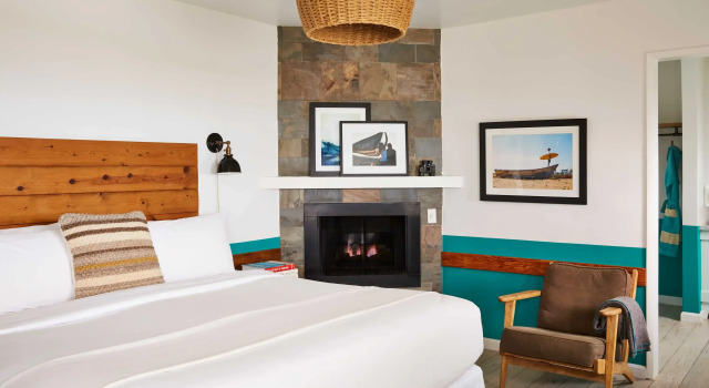 Двухместный номер Standard с видом на океан Cambria Beach Lodge