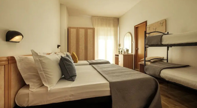 Семейный номер Standard с балконом Hotel Oceanic Rimini - Family Hotel
